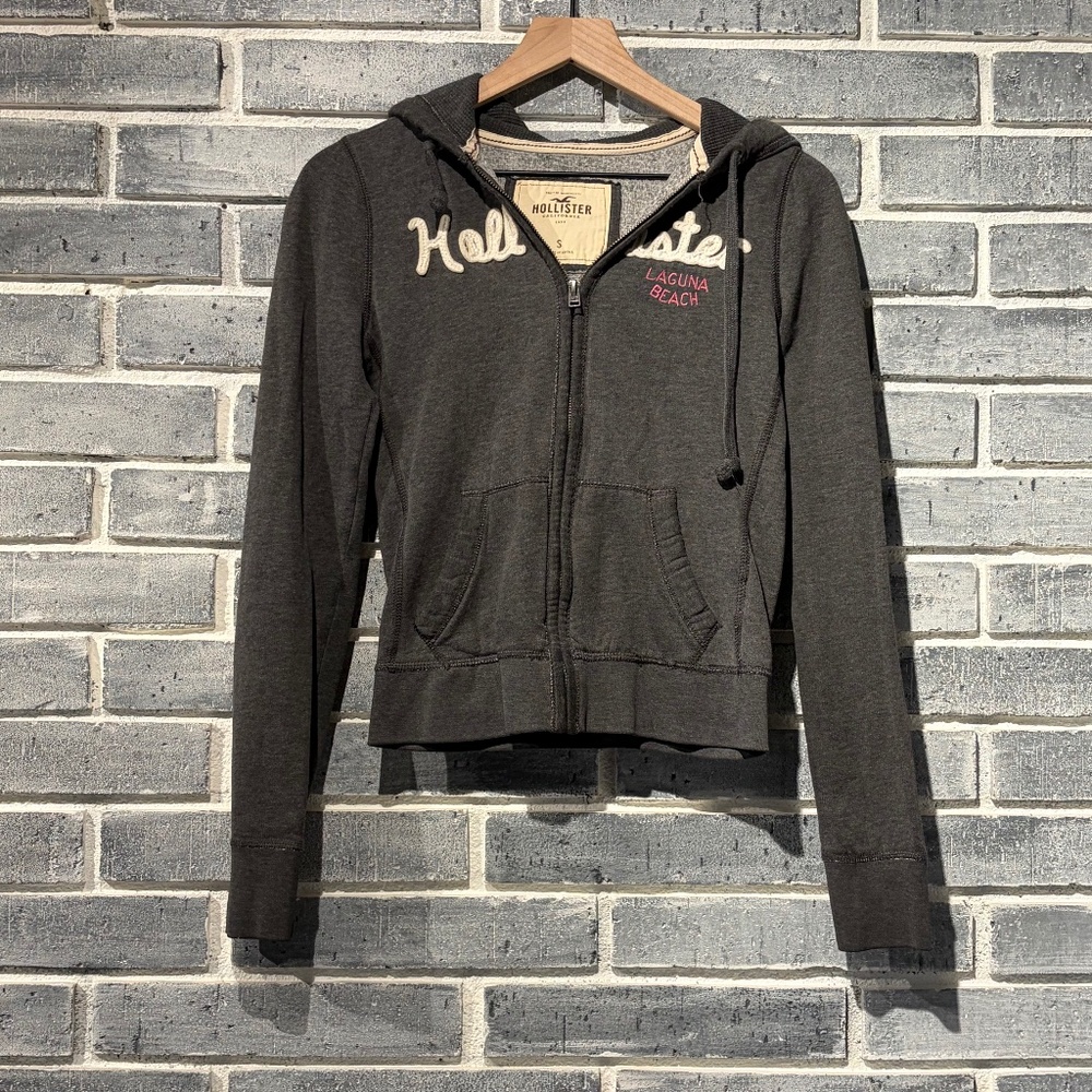 Holister Hooded Zip-up Jacket - Women's Size Small